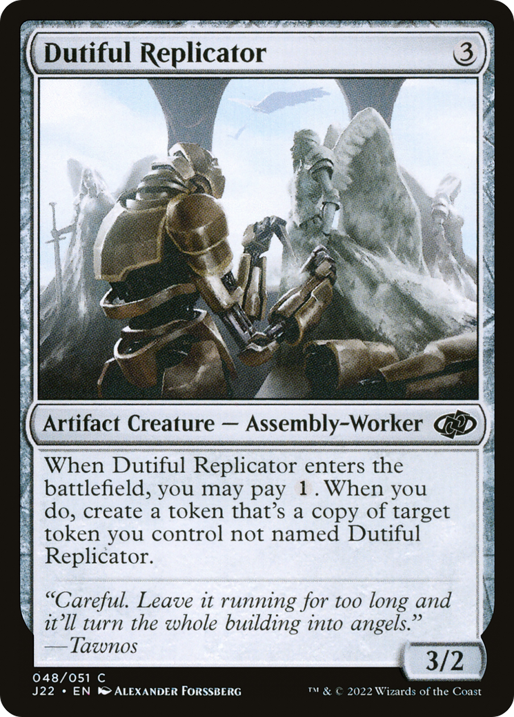 Dutiful Replicator (48) [Jumpstart 2022] - Deck Out Gaming
