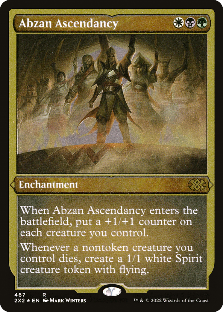 Abzan Ascendancy (Foil Etched) (467) [Double Masters 2022] foil - Deck Out Gaming