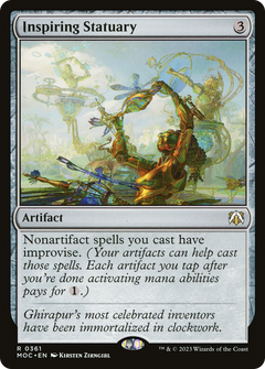 Inspiring Statuary (361) [March of the Machine Commander] - Deck Out Gaming