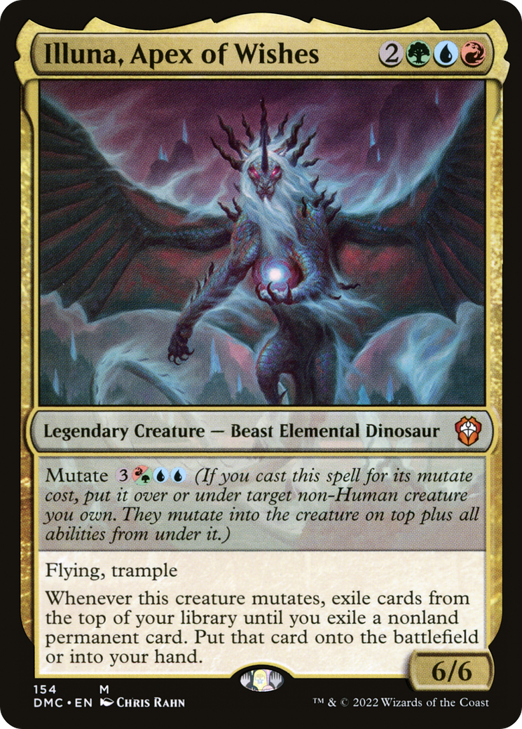 Illuna, Apex of Wishes (154) [Commander: Dominaria United] - Deck Out Gaming