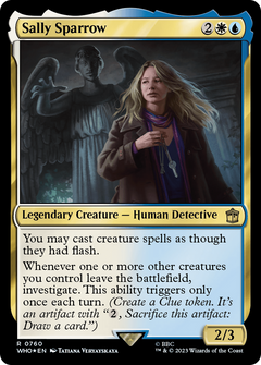 Sally Sparrow (Surge Foil) (760) [Doctor Who] foil - Deck Out Gaming