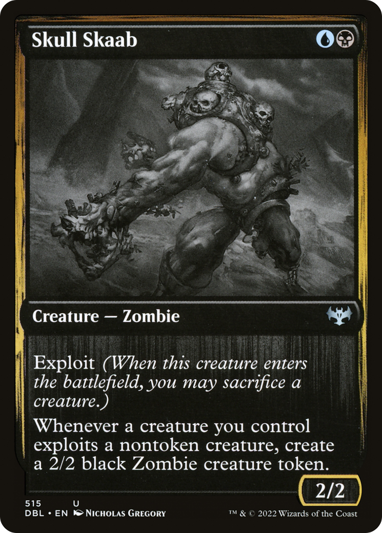 Skull Skaab (515) [Innistrad: Double Feature] - Deck Out Gaming