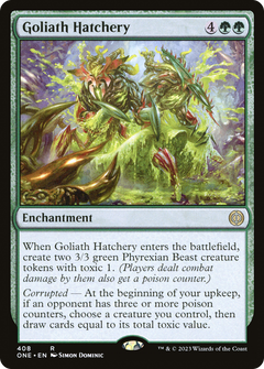 Goliath Hatchery (408) [Phyrexia: All Will Be One] foil - Deck Out Gaming