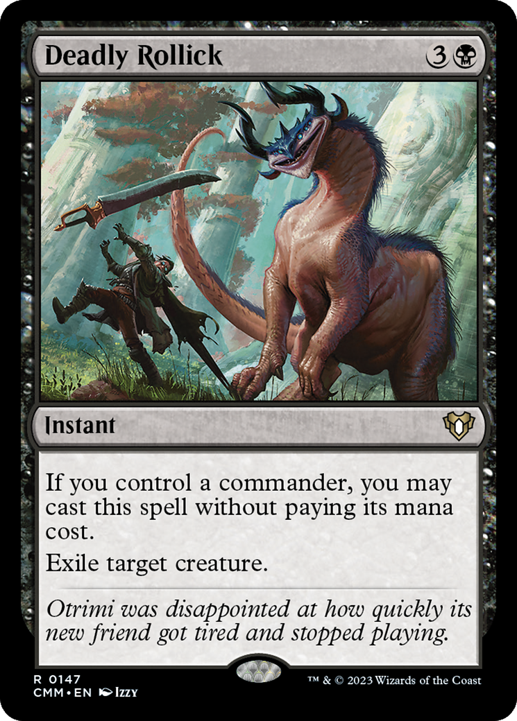Deadly Rollick (147) [Commander Masters] foil - Deck Out Gaming