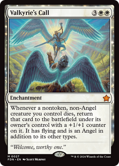 Valkyrie's Call (27) [Foundations] foil - Deck Out Gaming