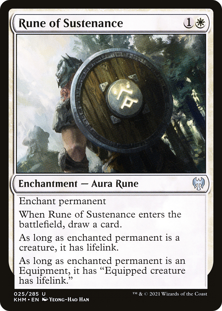 Rune of Sustenance (25) [Kaldheim] foil - Deck Out Gaming