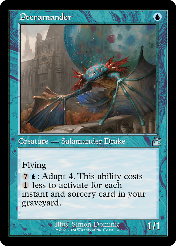 Pteramander (Retro Frame) (317) [Ravnica Remastered] - Deck Out Gaming