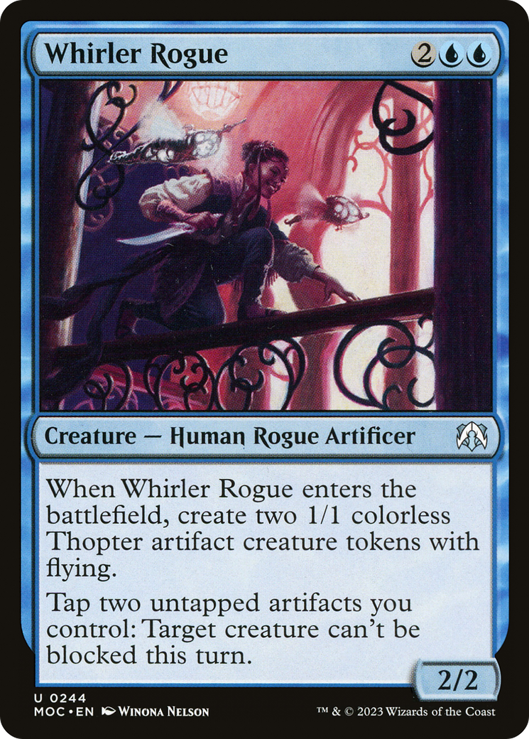 Whirler Rogue (244) [March of the Machine Commander] - Deck Out Gaming