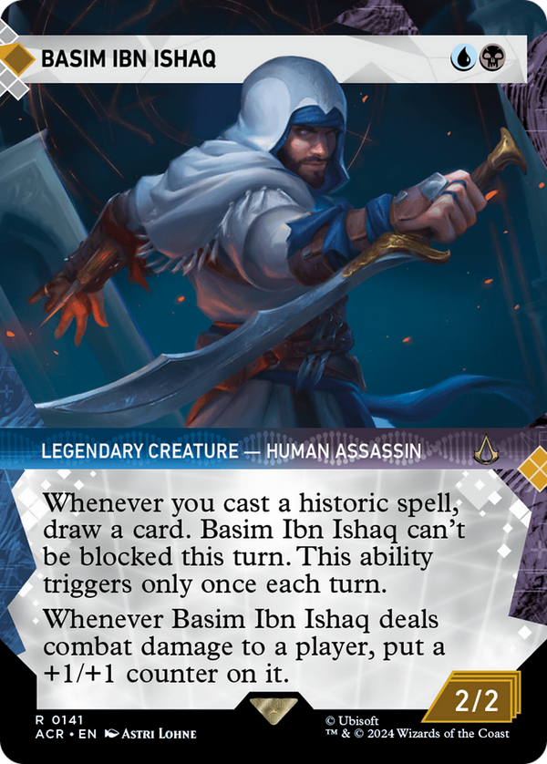 Basim Ibn Ishaq (Showcase) (141) [Assassin's Creed] foil - Deck Out Gaming