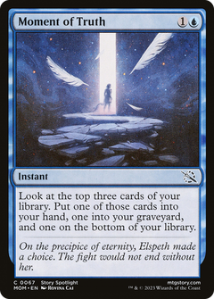 Moment of Truth (67) [March of the Machine] foil - Deck Out Gaming