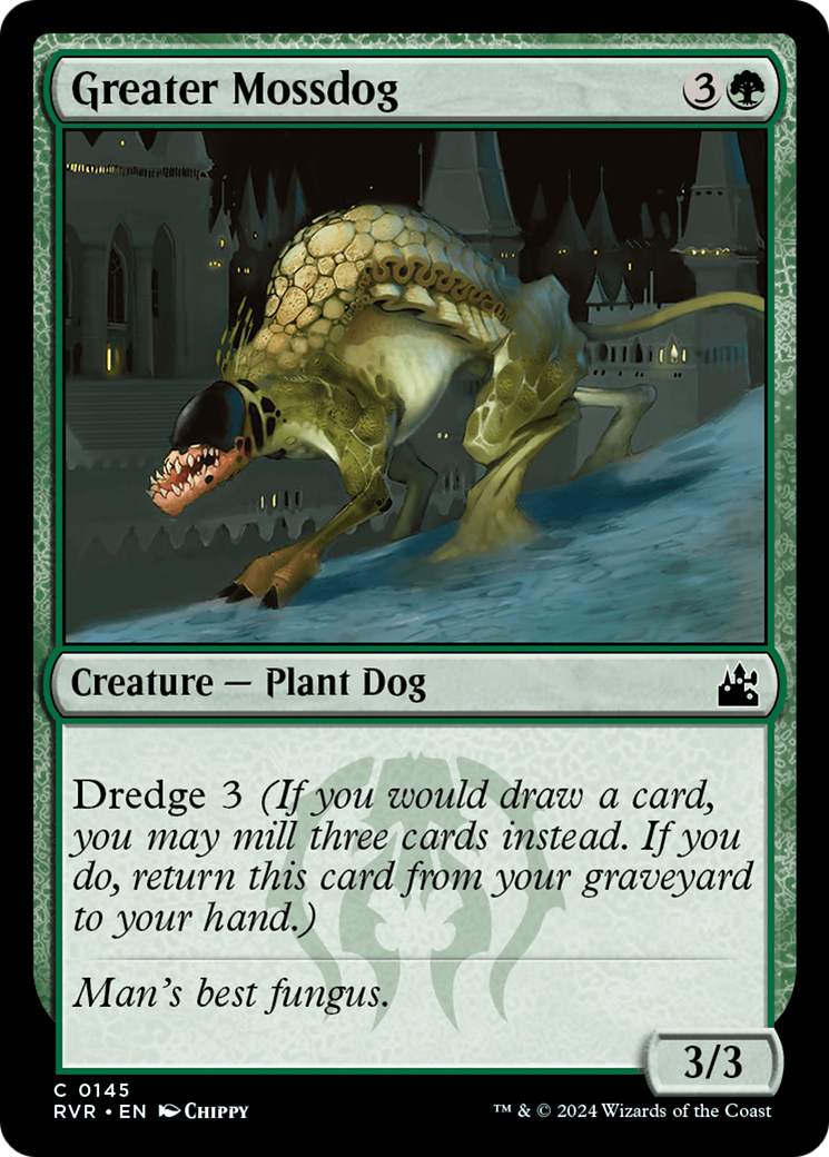Greater Mossdog (145) [Ravnica Remastered] - Deck Out Gaming