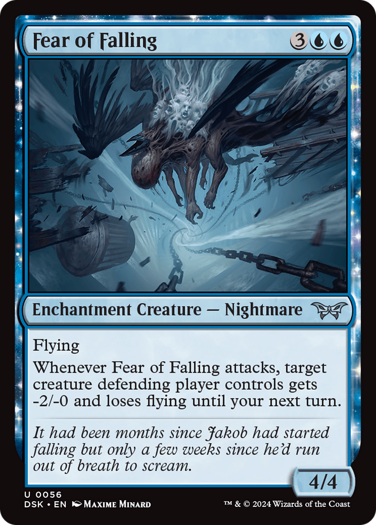 Fear of Falling (56) [Duskmourn: House of Horror] - Deck Out Gaming