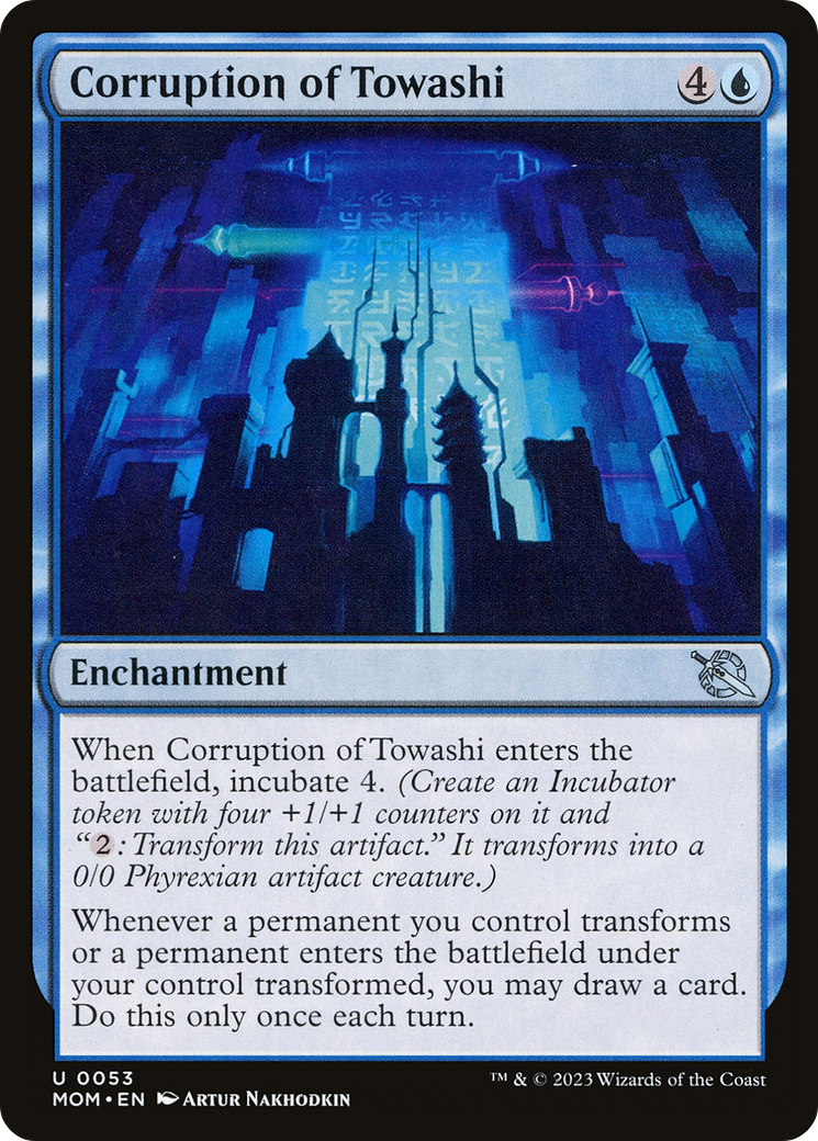 Corruption of Towashi (53) [March of the Machine] - Deck Out Gaming