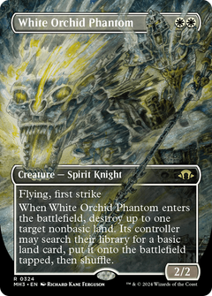 White Orchid Phantom (Borderless) (324) [Modern Horizons 3] - Deck Out Gaming
