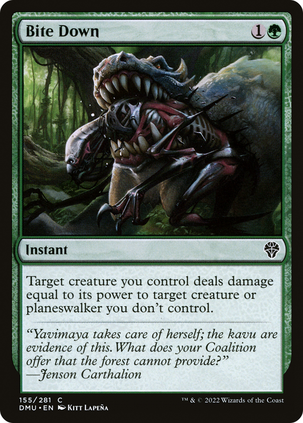 Bite Down (155) [Dominaria United] - Deck Out Gaming