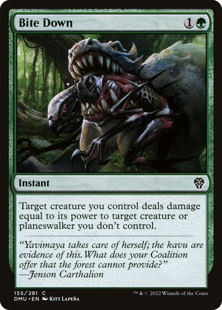 Bite Down (155) [Dominaria United] - Deck Out Gaming