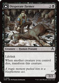 Desperate Farmer (105) [Innistrad Remastered] foil - Deck Out Gaming
