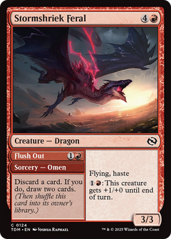 Stormshriek Feral (124) [Tarkir: Dragonstorm] foil - Deck Out Gaming