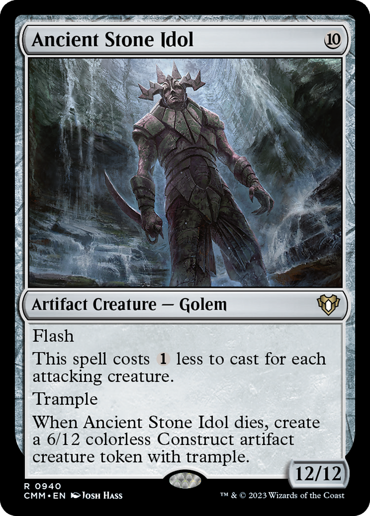 Ancient Stone Idol (940) [Commander Masters] - Deck Out Gaming