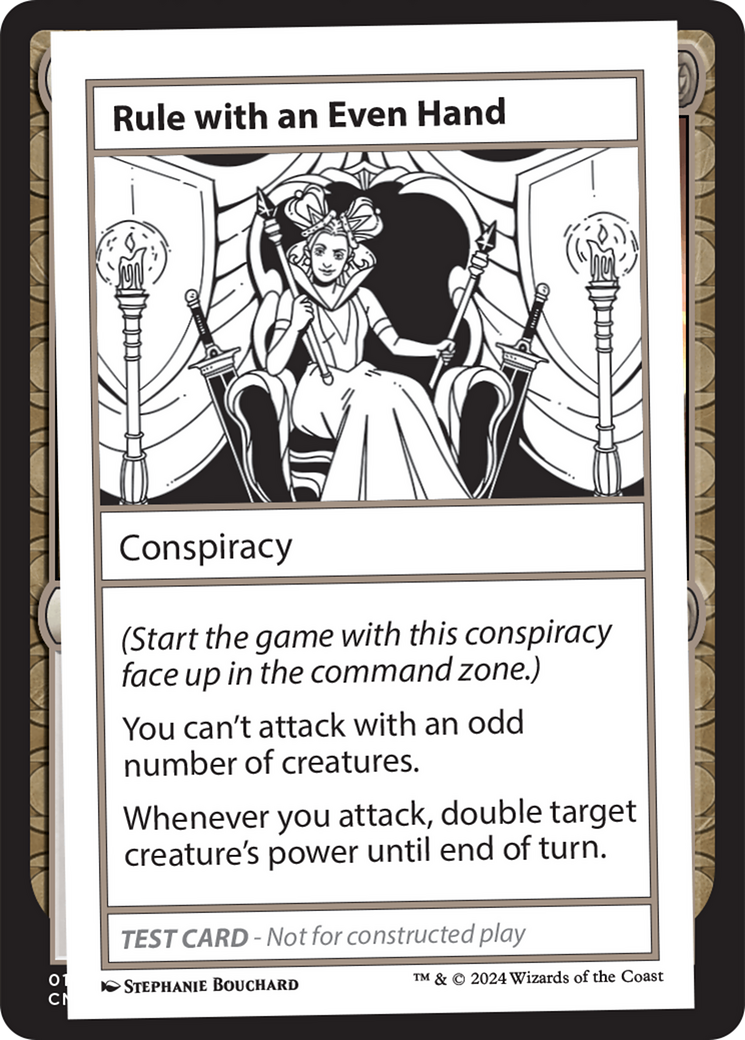 Rule with an Even Hand () [Mystery Booster 2] - Deck Out Gaming