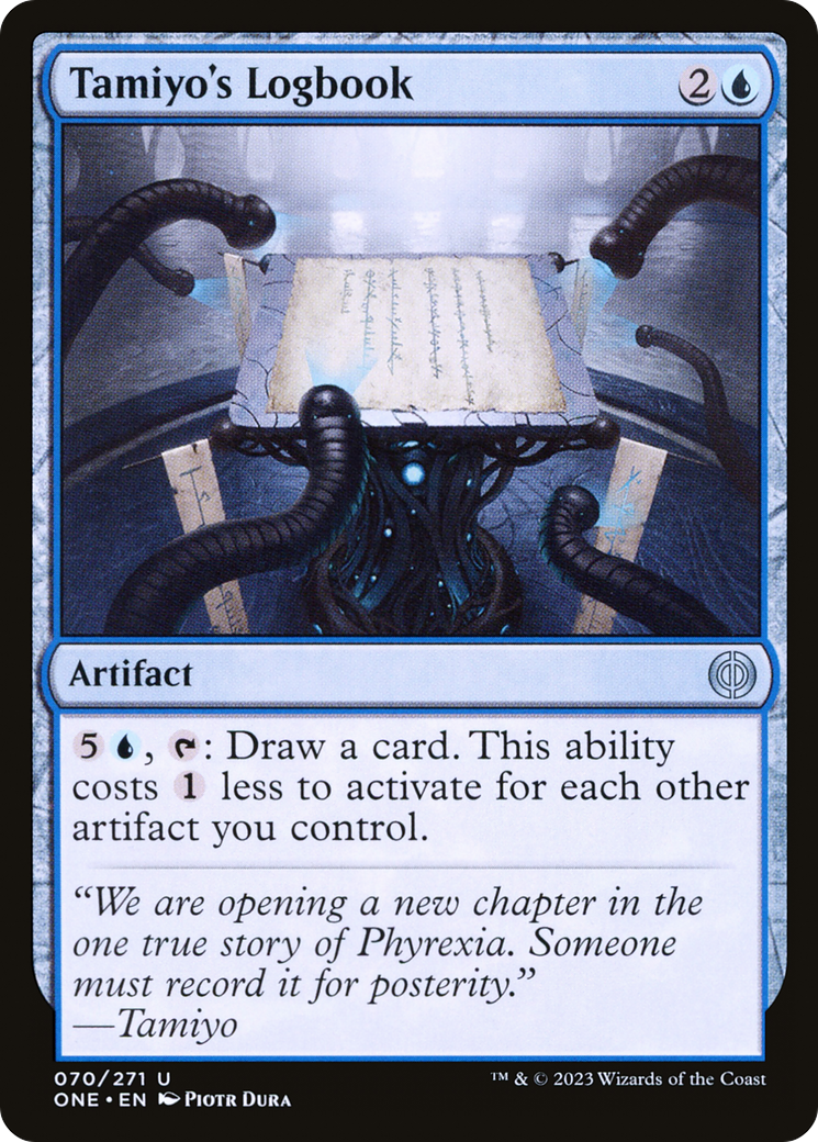 Tamiyo's Logbook (70) [Phyrexia: All Will Be One] - Deck Out Gaming