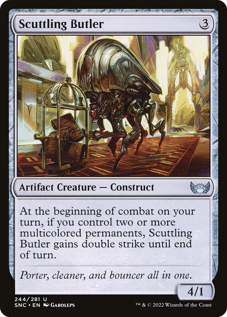 Scuttling Butler (244) [Streets of New Capenna] - Deck Out Gaming