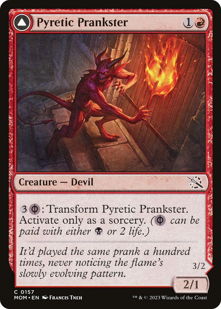 Pyretic Prankster (157) [March of the Machine] - Deck Out Gaming