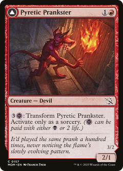 Pyretic Prankster (157) [March of the Machine] - Deck Out Gaming