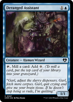 Deranged Assistant (87) [Commander Masters] foil - Deck Out Gaming