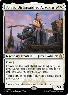 Tomik, Distinguished Advokist (31) [Ravnica Remastered] foil - Deck Out Gaming