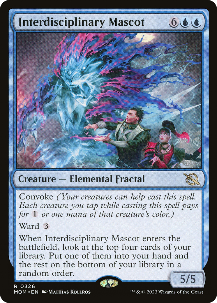 Interdisciplinary Mascot (326) [March of the Machine] foil - Deck Out Gaming