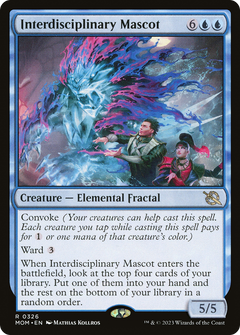 Interdisciplinary Mascot (326) [March of the Machine] foil - Deck Out Gaming