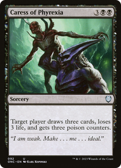 Caress of Phyrexia (92) [Commander: Phyrexia: All Will Be One] - Deck Out Gaming