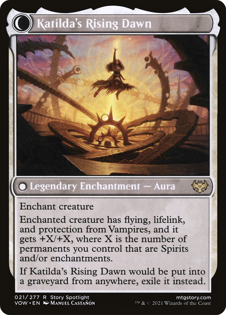 Katilda, Dawnhart Martyr (21) [Innistrad: Crimson Vow] - Deck Out Gaming