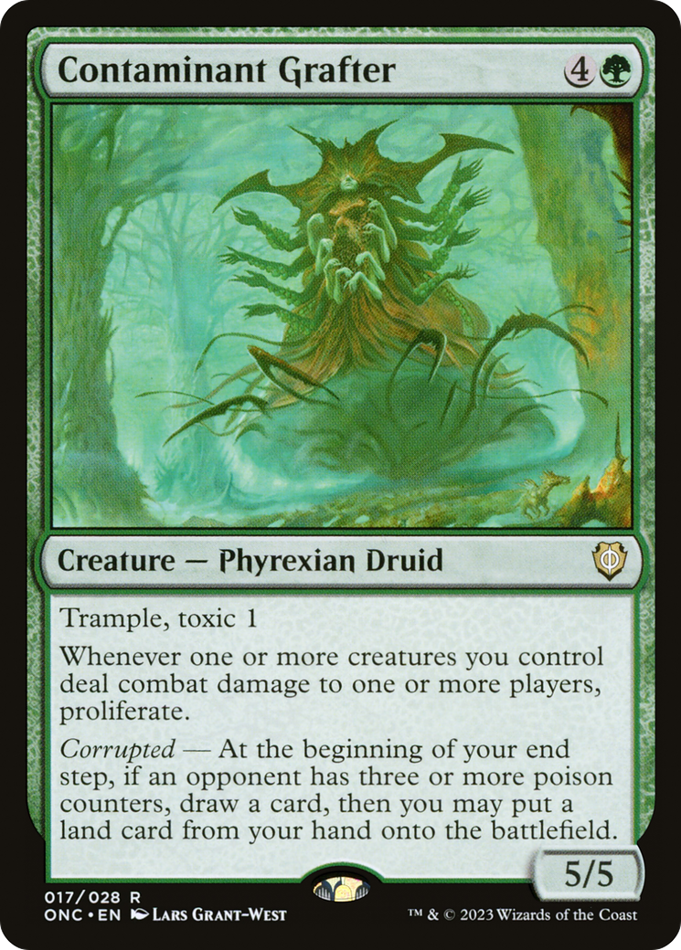 Contaminant Grafter (17) [Phyrexia: All Will Be One Commander] - Deck Out Gaming