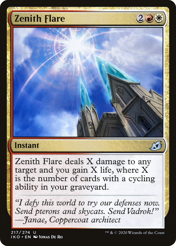 Zenith Flare (217) [Ikoria: Lair of Behemoths] foil - Deck Out Gaming
