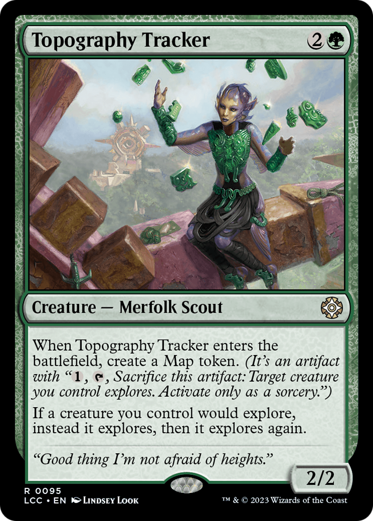 Topography Tracker (95) [The Lost Caverns of Ixalan Commander] - Deck Out Gaming
