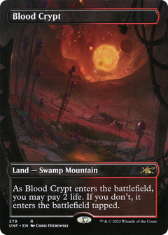Blood Crypt (Borderless) (279) [Unfinity] - Deck Out Gaming