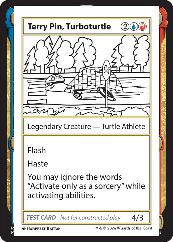 Terry Pin, Turboturtle () [Mystery Booster 2] - Deck Out Gaming