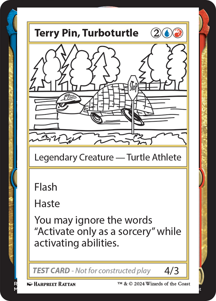 Terry Pin, Turboturtle () [Mystery Booster 2] - Deck Out Gaming