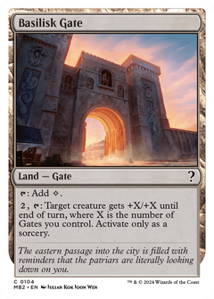 Basilisk Gate (White Border) (104) [Mystery Booster 2] - Deck Out Gaming