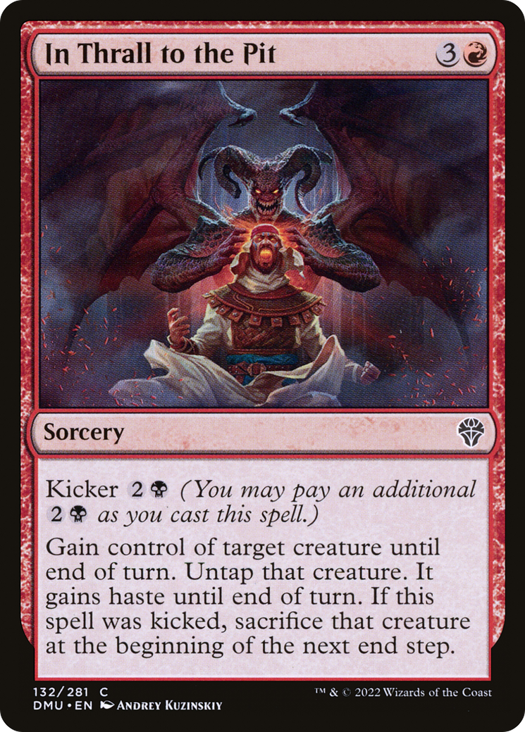 In Thrall to the Pit (132) [Dominaria United] - Deck Out Gaming