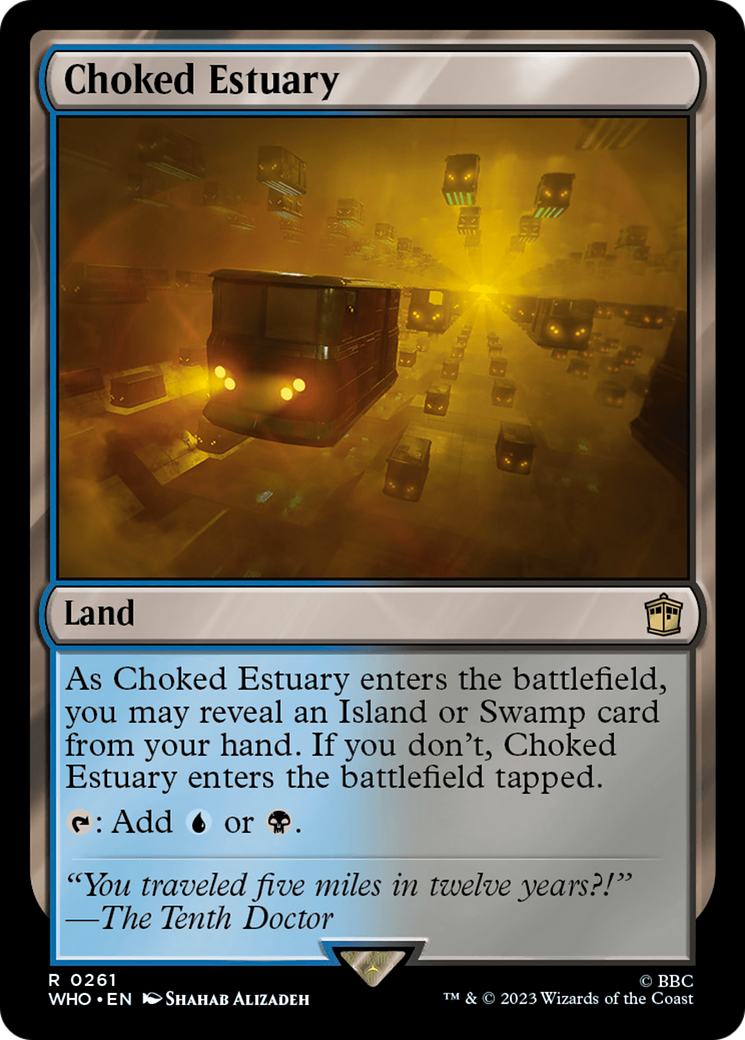 Choked Estuary (261) [Doctor Who] foil - Deck Out Gaming