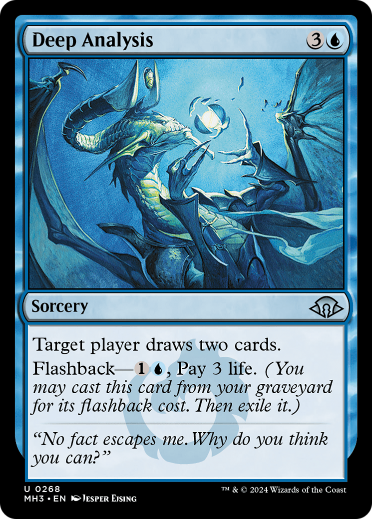 Deep Analysis (268) [Modern Horizons 3] foil - Deck Out Gaming