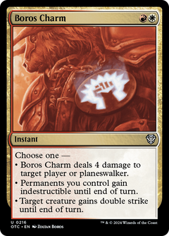 Boros Charm (216) [Outlaws of Thunder Junction Commander] - Deck Out Gaming