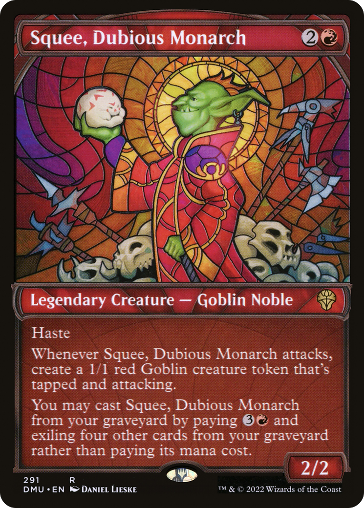 Squee, Dubious Monarch (Showcase) (291) [Dominaria United] - Deck Out Gaming