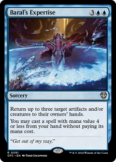 Baral's Expertise (91) [Outlaws of Thunder Junction Commander] - Deck Out Gaming