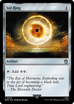 Sol Ring (245) [Doctor Who] foil - Deck Out Gaming