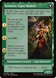 Esper Origins // Summon: Esper Maduin (185) [FINAL FANTASY] - Deck Out Gaming