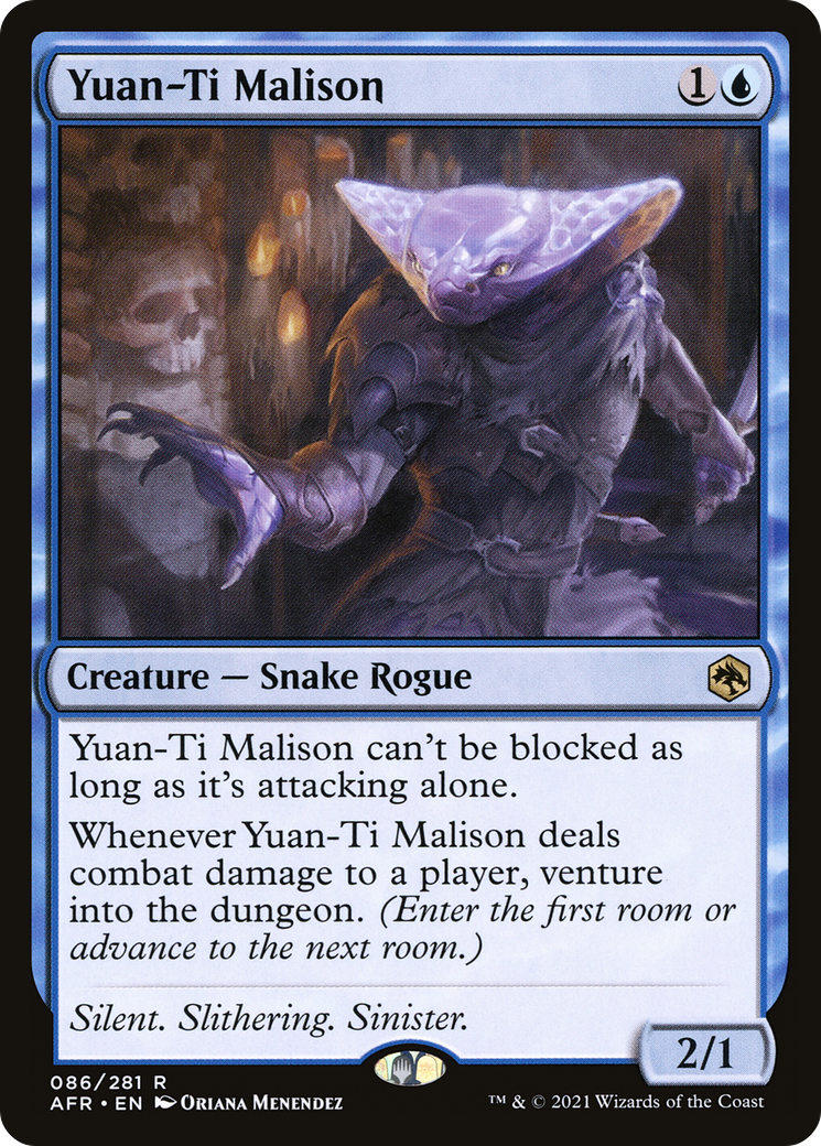 Yuan-Ti Malison (86) [Adventures in the Forgotten Realms] - Deck Out Gaming